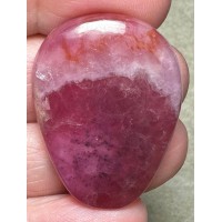 Freeform 34x26mm Cobalt Calcite Cabochon 38